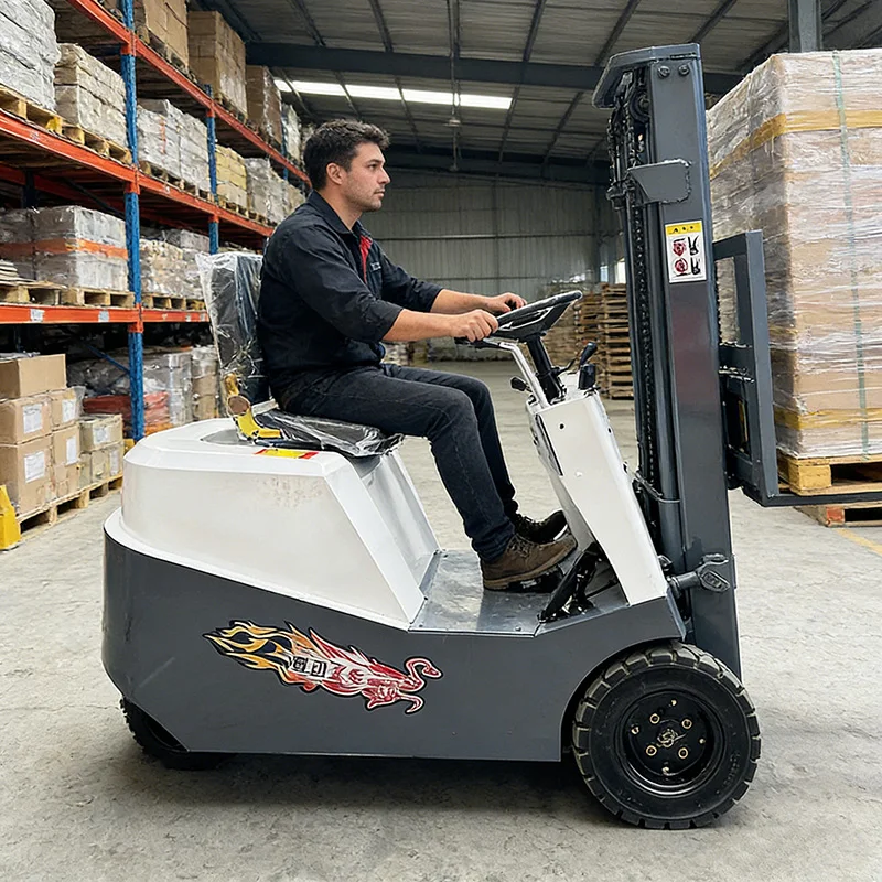Customizable High-Quality Generator-Powered Electric Forklifts 2t 2.5t 3t Models Available with a Wide Range of Attachments