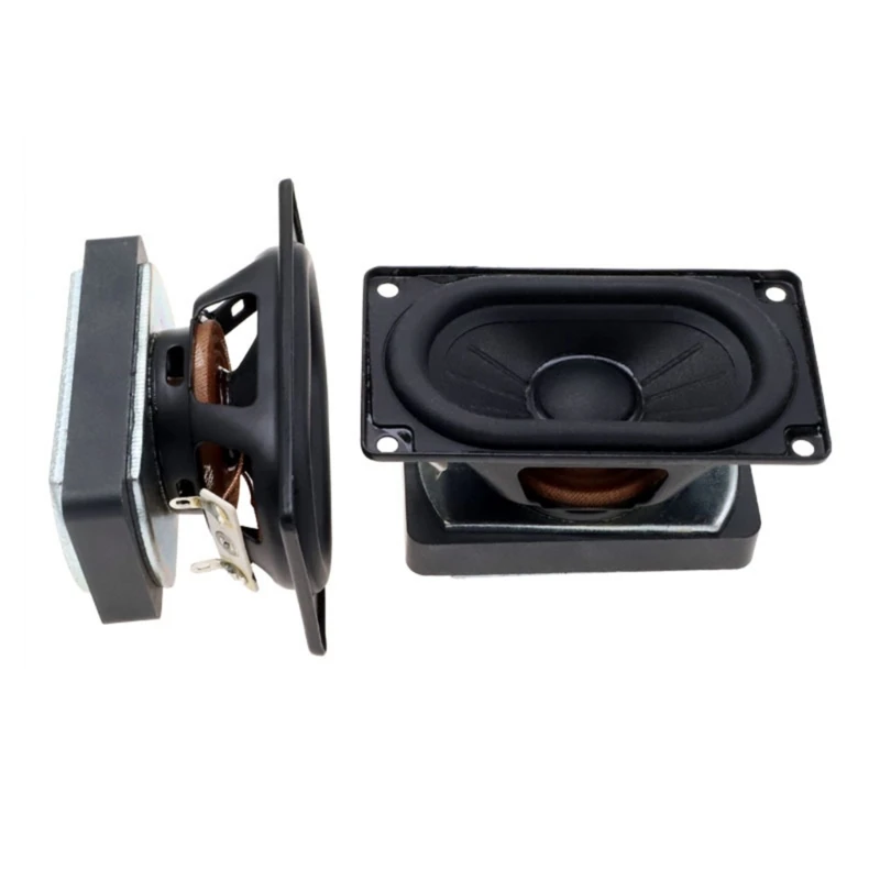 3 นิ้วลำโพงความถี่เต็มรูปแบบ 4 โอห์ม, 12 วัตต์ 12 วัตต์ Fever Hifi ลำโพงสี่เหลี่ยมผืนผ้าลำโพง Dynamic Coil ลำโพง 80x45 มม.