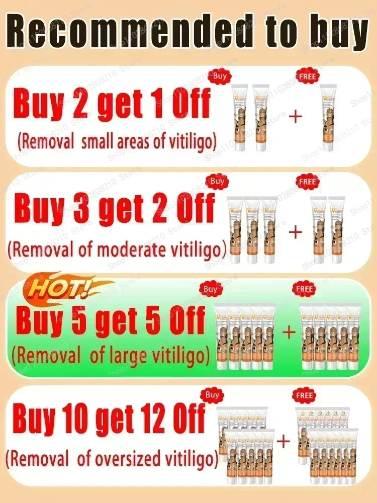 Vitiligo Ointment Ringworm Effectively Remove White Spot Removal Skin Vitiligo Eliminate Vitiligo Body Skin Care