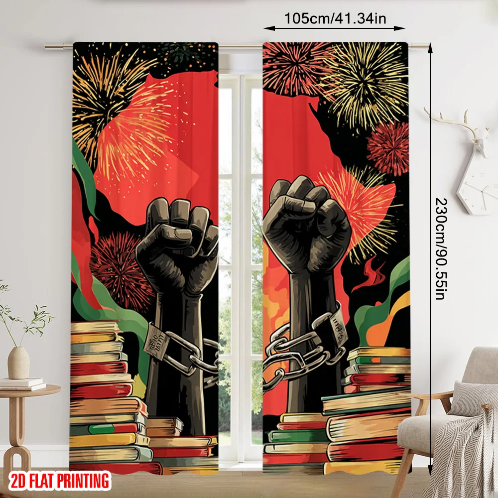 Hand-crafted artistic theme curtains, pole-mounted installation. Suitable for living rooms, bedrooms, dining rooms and hotels.