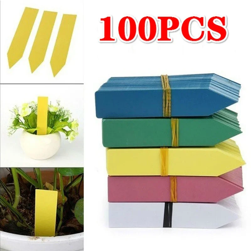 2026 100Pcs/Set Waterproof Plant Flower Label Succulent Small Label Marking Garden Label Decoration Tool