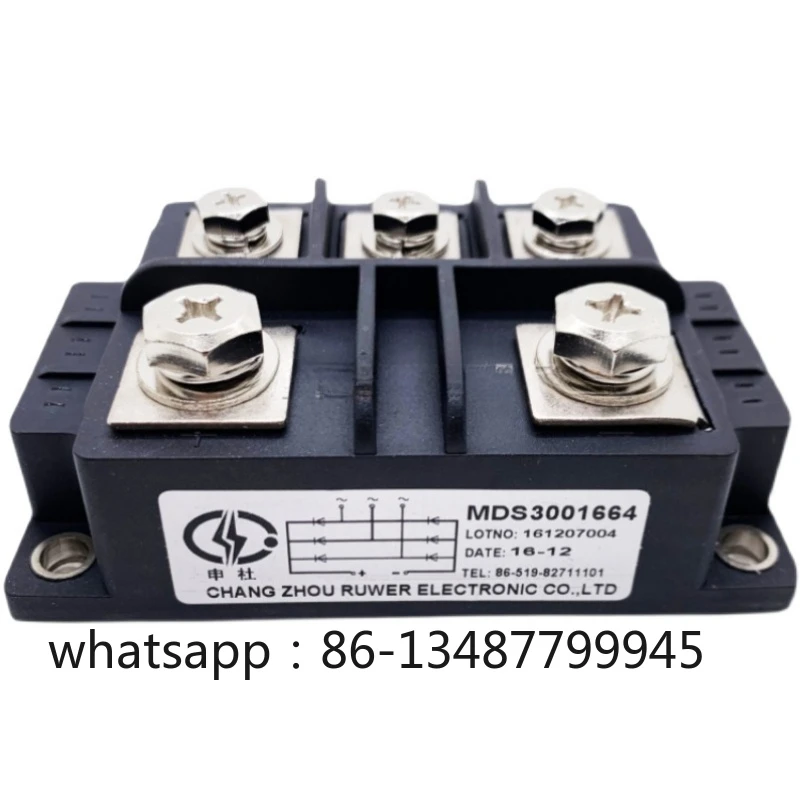 

Three-phase Rectifier Bridge Module MDS 150A/250A/350A 1200V New Diode W64