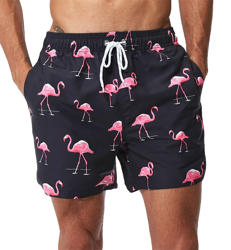 Pantalones cortos de playa con estampado 3D de piña para hombre, bañador Hawaiano Simple, traje de baño de hielo fresco, Verano