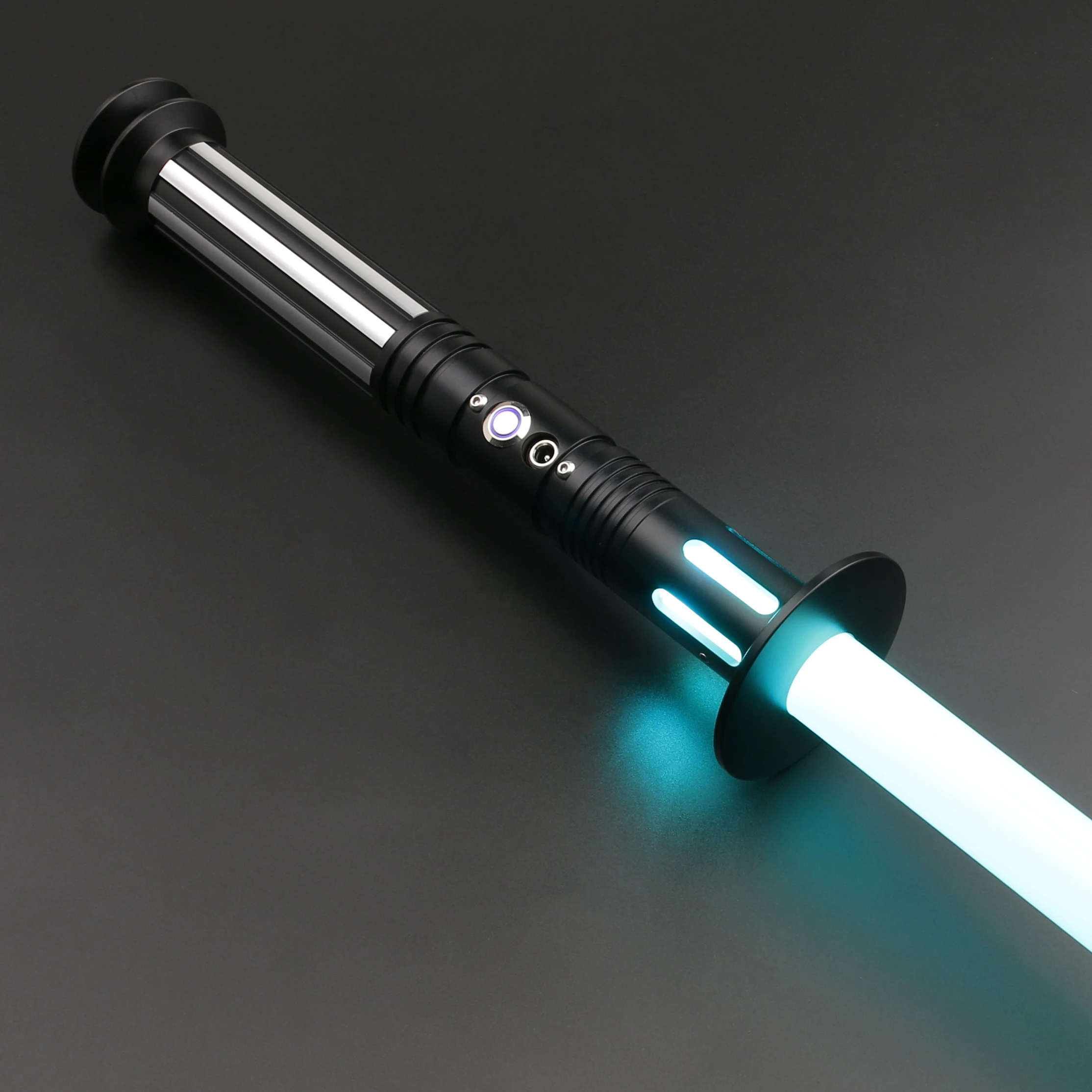 TXQSABER Lightsaber Neo Pixel Heavy Dueling RGB Laser Sword Metal Hilt Smooth Swing Blaster Cosplay Jedi Luminous Kids Toys