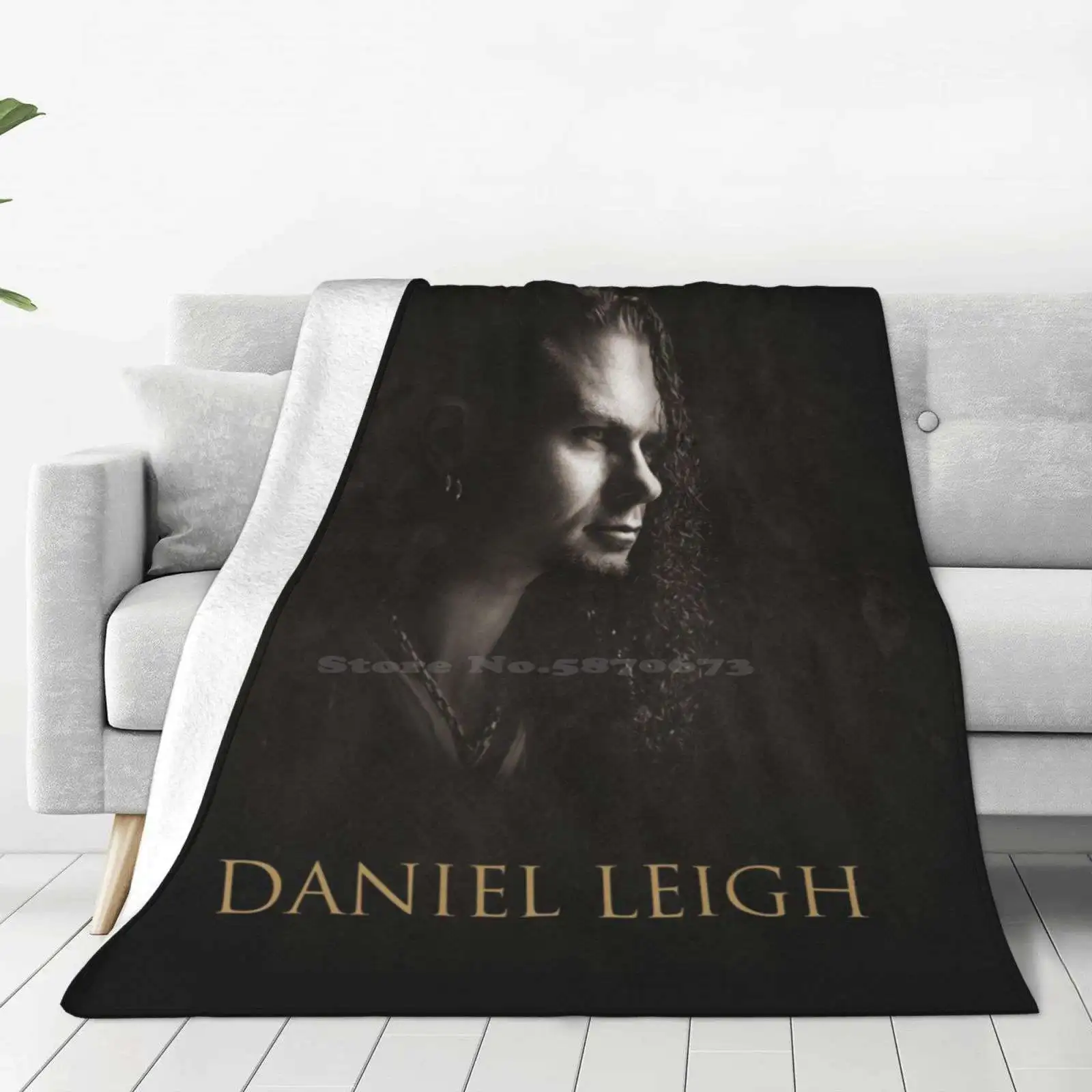 Any Other Name Shaggy Throw Soft Warm Blanket Sofa/Bed/Travel Love Gifts Daniel Leigh Any Other Name Dan Leigh Album Artwork