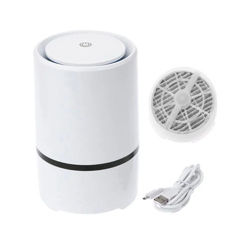 

Alanchi Air Purifier home car styling use DC5V USB Mini Air Cleaner Purifier Negative Ion Ionizer Fresh Air Home