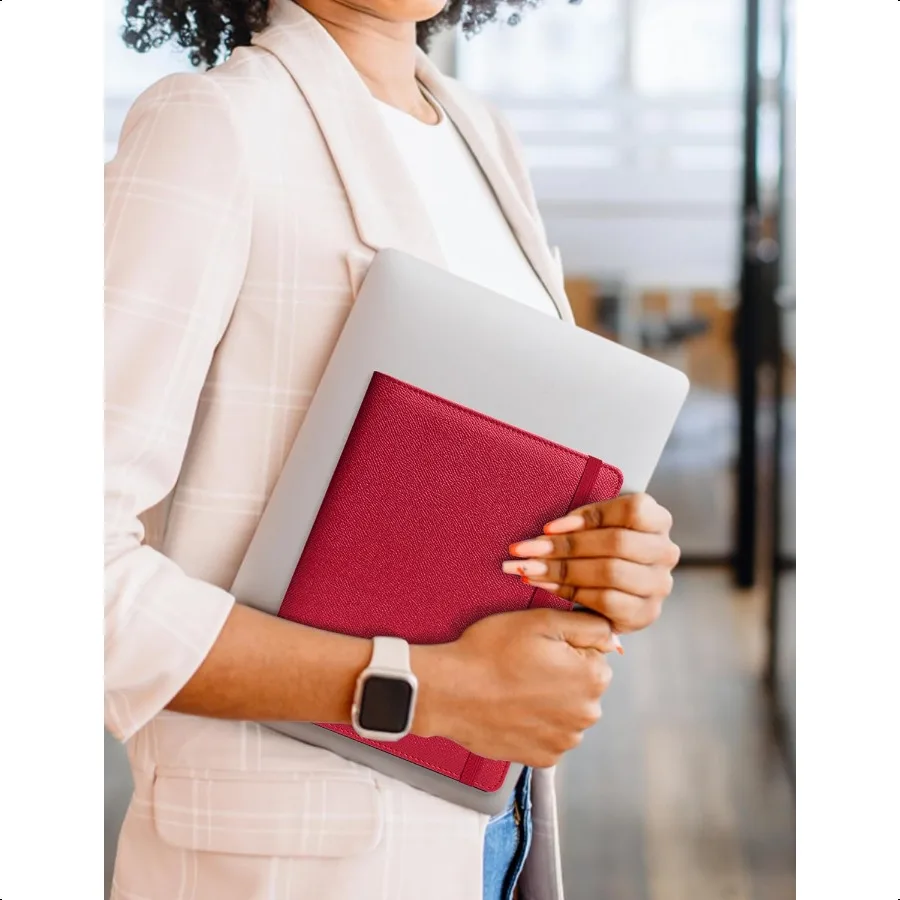 Cartella portafoglio Junior Padfolio Piccola portablocco A5 con coperchio per blocco note da 5'' x 8'' Supporto per blocco note legale per Bu