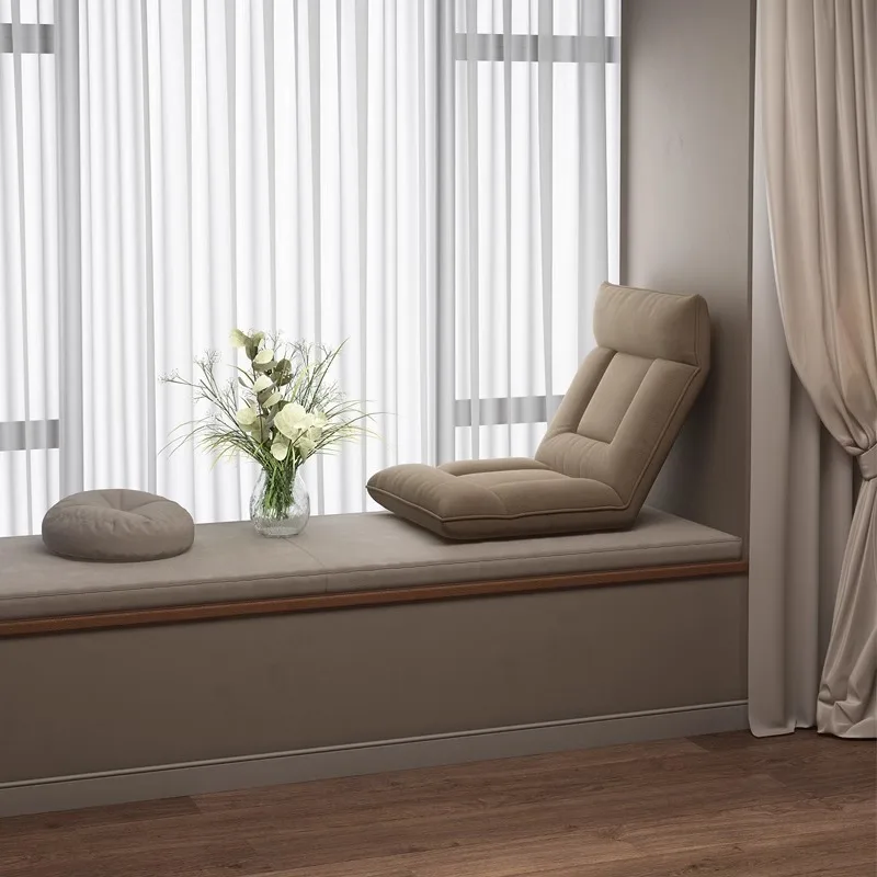 

The lazy sofa can lie on the bed, back tatami mat cushion folds the bay window cushion