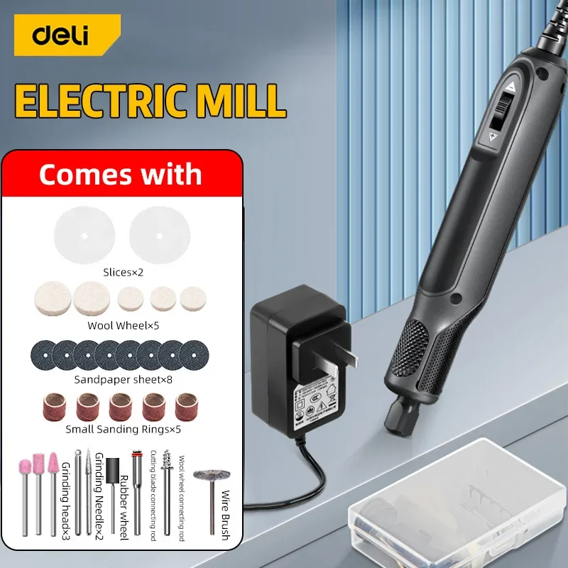 

Engraving Pen Grinder 18V 4-speed Regulation Engraver Mini Drill Electric Rotary Tool DIY Drill Grinding Electric Drills