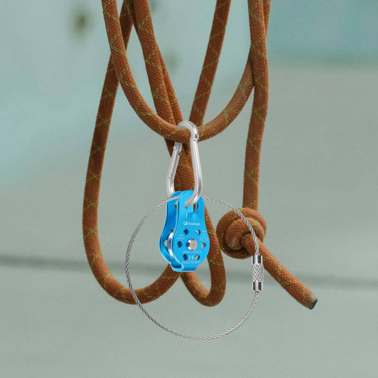 

20Pcs Stainless Steel Wire Keychain Rings Robust Cable Rope Loops for Id Tags Luggage Security Hiking Climbing Gear Connectable