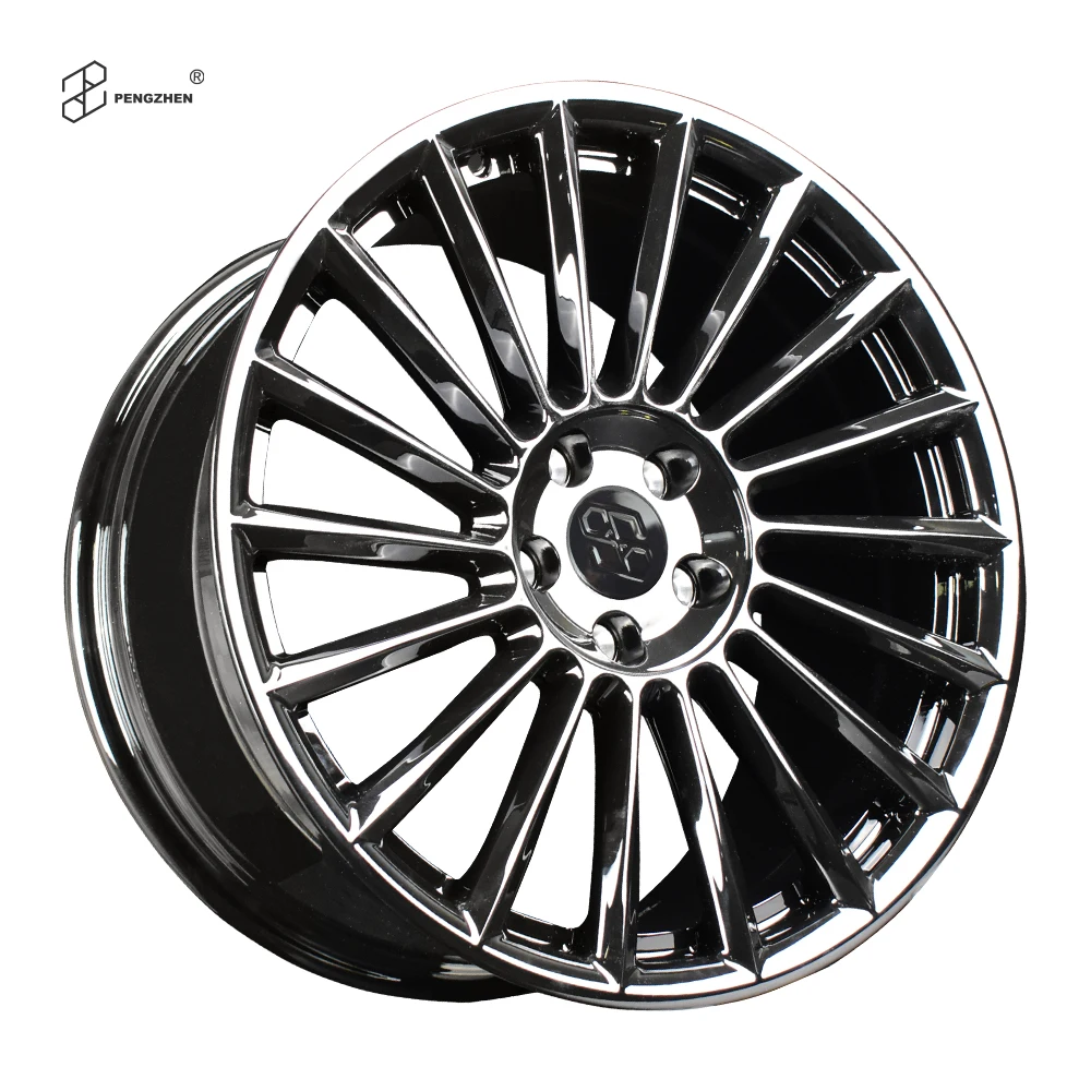 For  18-21 Inch Black Multi-Spoke Forged 5x112 Aluminium Alloy  Car Rims for Mercedes S Class New Condition