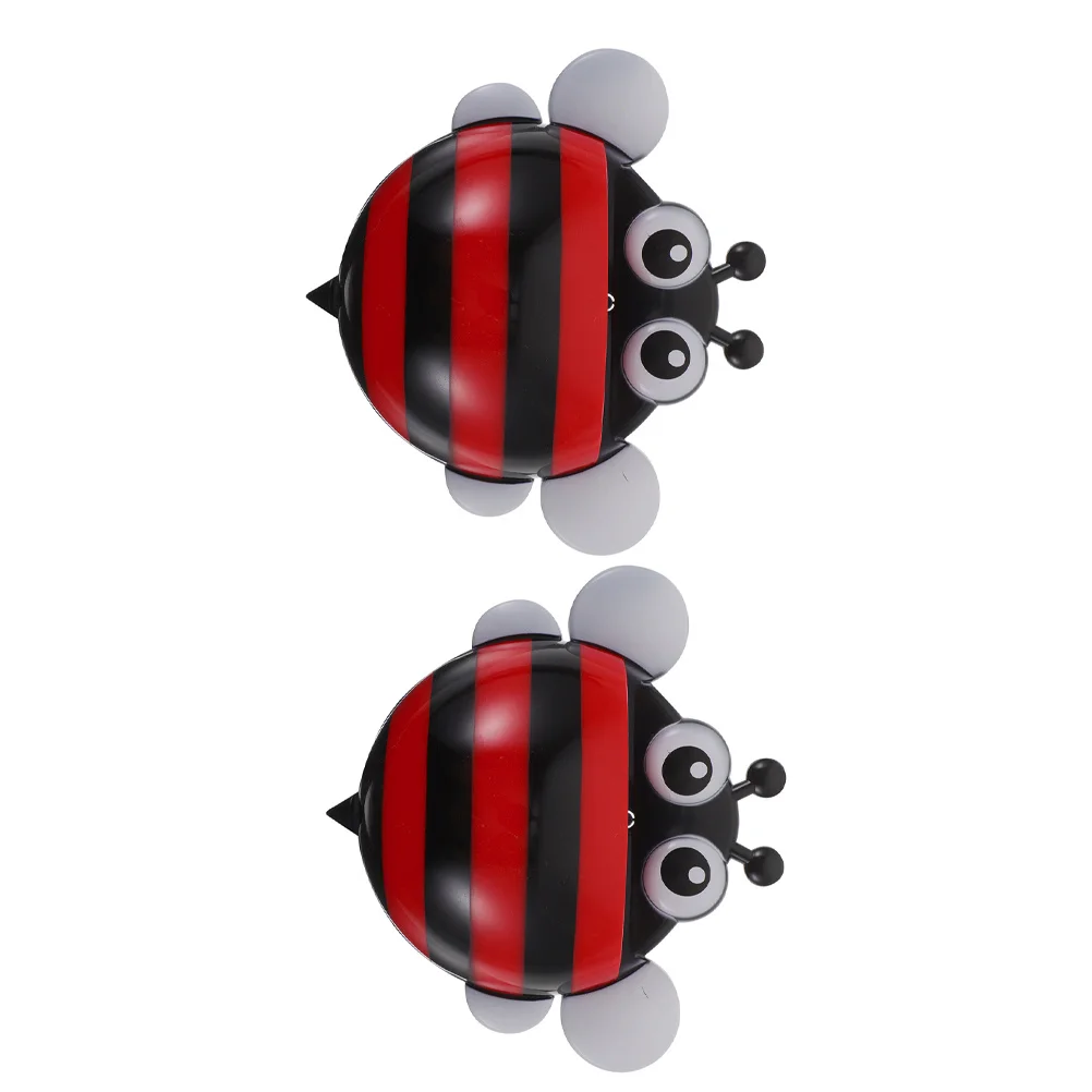 2 قطعة أصحاب قلم النحل المغناطيسي السبورة الثلاجة علامة تخزين مكتب منظم كوب القلم البلاستيكي متعدد الوظائف #3