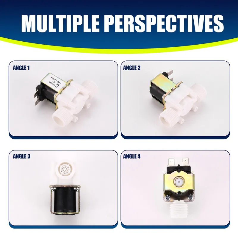 Dc12v N/C Normally Closed Water Solenoid Valve G1/2-Inch Plastic Electrical Solenoid Valve For Water Dispenser