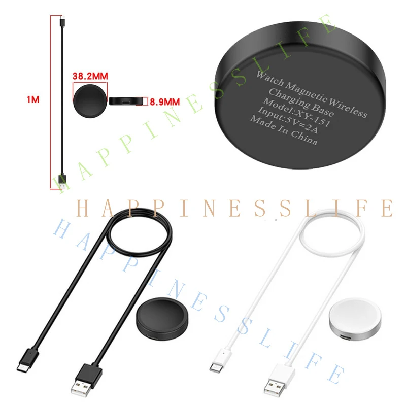 Y... Metal Charging Dock Magnetic Charger Cable Cord For Samsung Galaxy Watch 8/7/3