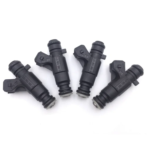 Imagen 2 del producto 4 Uds inyectores de combustible 0280156171 para Chang'an Star Wuling Light 474 Dongfeng Xiaokang DFSK K07 K17 V07S V27 C37 1.3L