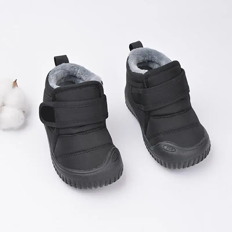 Chaussures d'hiver imperméables pour enfants, bottes coordonnantes, temps froid, cadeaux de Noël et de Thanksgiving