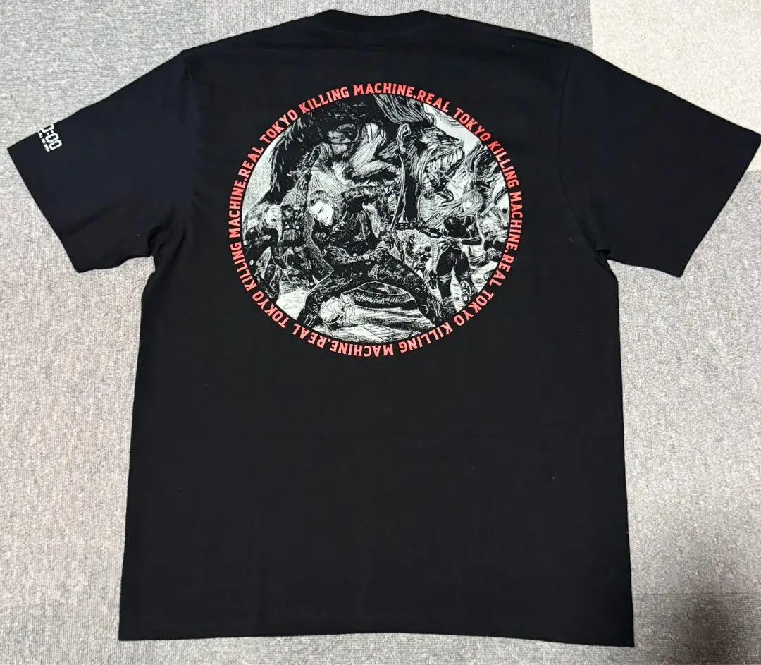 GANTZ Tokyo Team Bleeding Red Logo Graphic T-Shirt Cotton Men Women Streetwear Tee