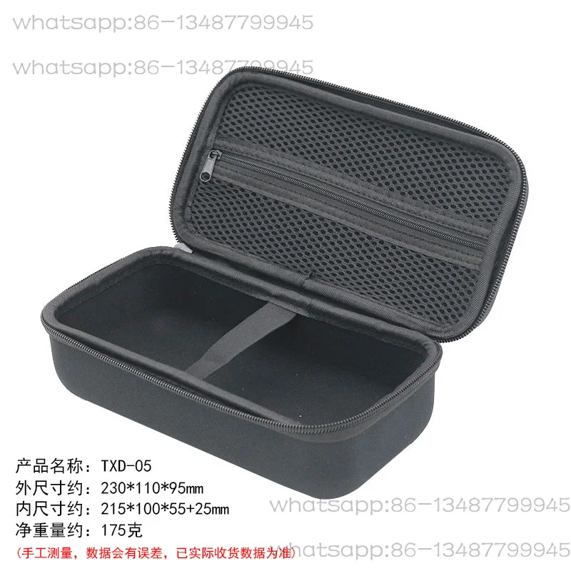 Applicable, Fluke F17B + /F18B + digital multimeter storage bag Hard case Anti-pressure portable protective box bag