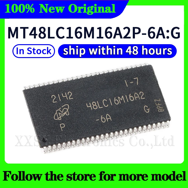 

MT48LC16M16A2P-6A:G High quality New