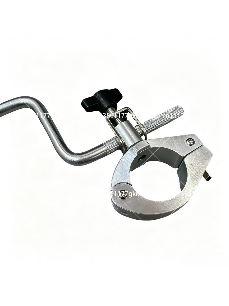 All-in-One Drum Mount: Tom Cymbal Holder & Bass Drum Mic Clip, Easy to Install Multi-Functional Drum Hardware Accessories