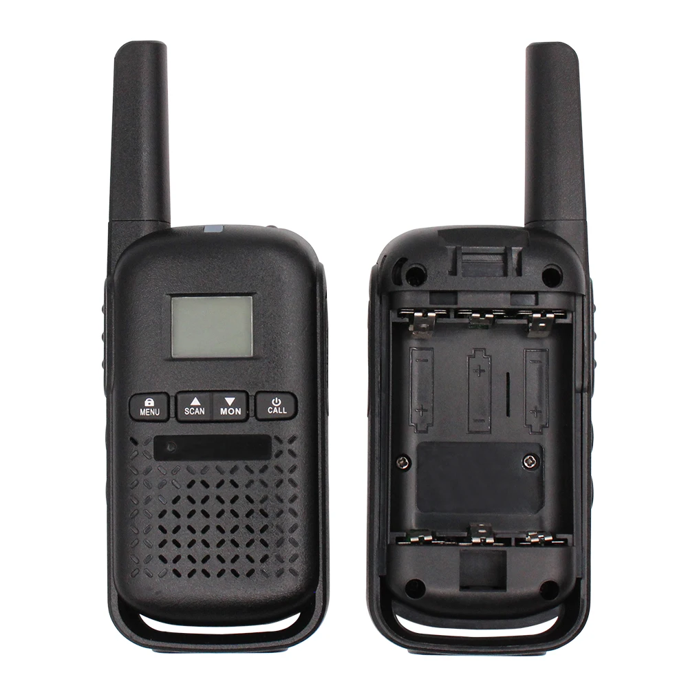 AT105 Walkie Talkie PMR446 0.5W dengan CE Sertifikat Merah Pengganti untuk Talkabout T82 T42 T62 Midland Cobra Walkie Talkie