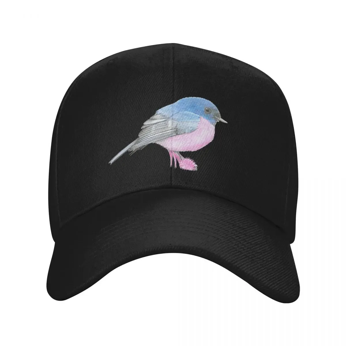 Pink Robin in Marabou Slippers Baseball Cap Anime Hat hats for men Women Hats Men's