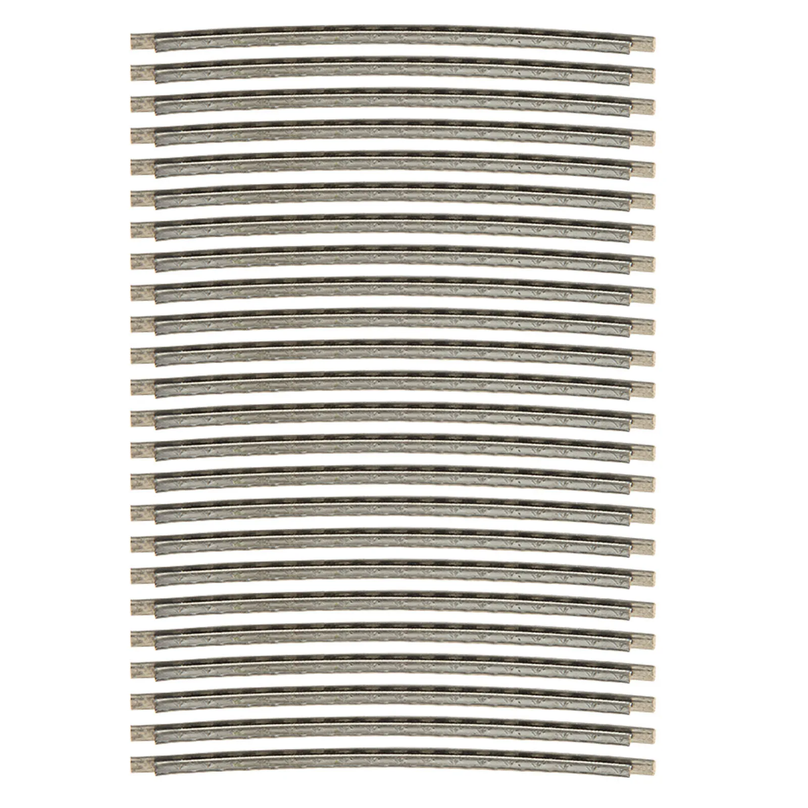 

24Pcs Guitar Fretboard Wires Cupronickel Metal Fret Wires for Electric Guitar Repair Upgrade Replacement Instrument Fret Wire
