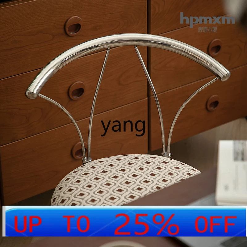

LMM retro dining chair dining table chair small apartment family restaurant simple back chair
