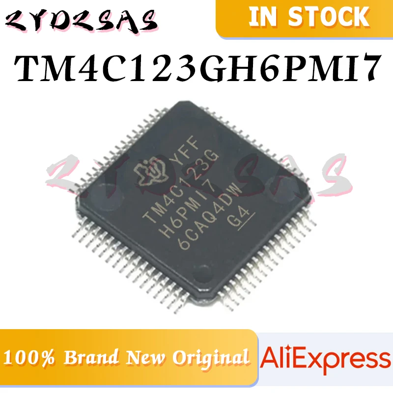 TM4C123GH6PMI7 TM4C123GH6PMI TM4C123GH6 TM4C123GH TM4C123 TM4C TM4 TM IC MCU Chip LQFP-64