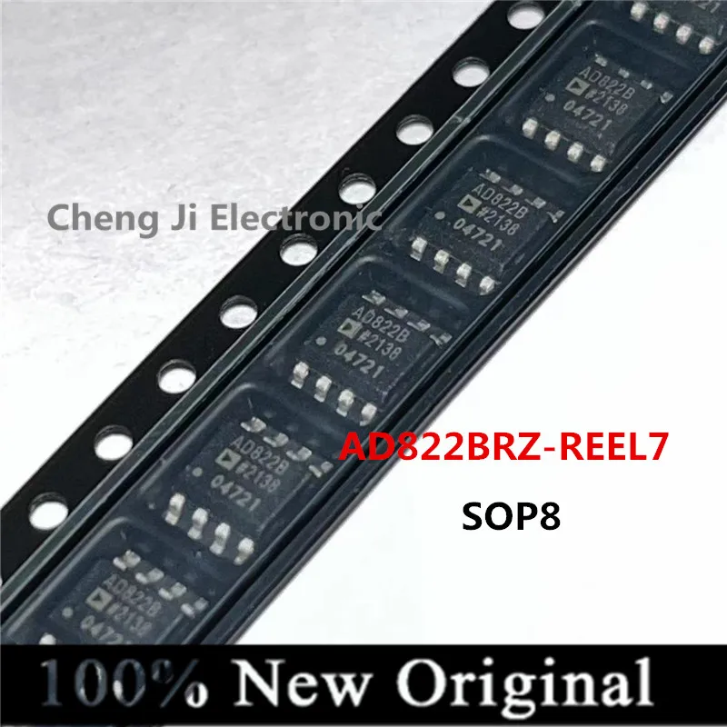 

5PCS/Lot AD822BRZ-REEL7 AD822BRZ Package SOP-8 dual precision operational amplifier