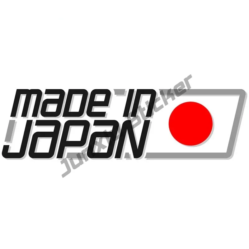 Made In Japan Car Stickers and Decal Japanese style Sticker for Window Decoration Waterproof Anti-scratch Car Accessories Decor