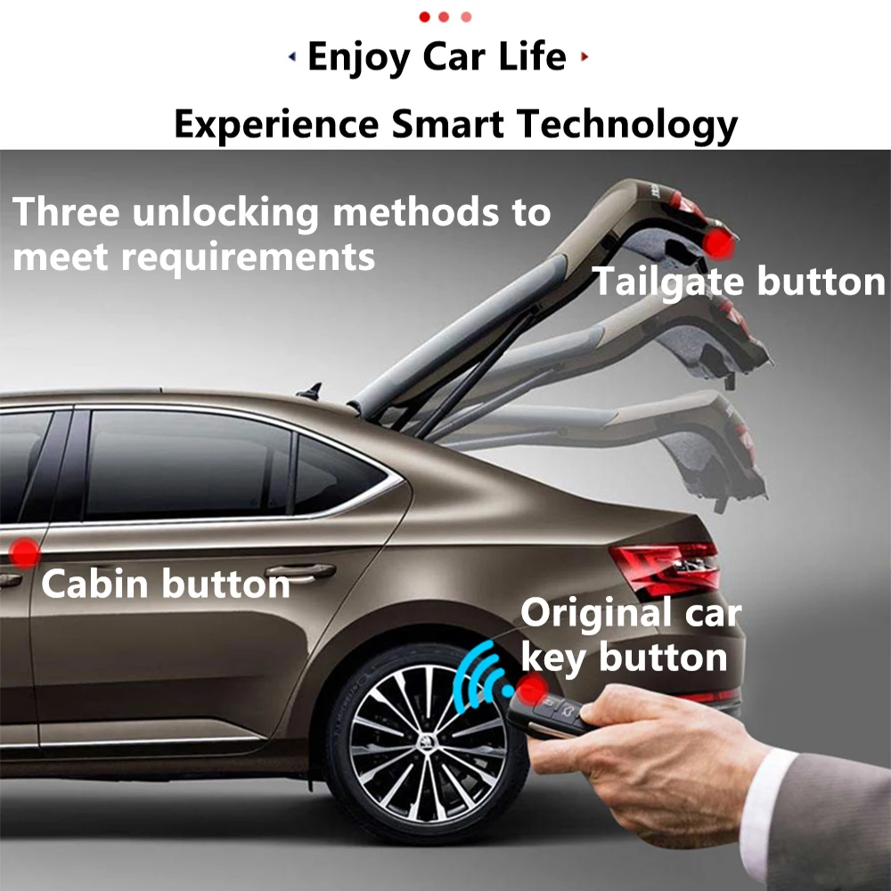 Autobora Auto Elektrische Achterklep Lift Systeem Power Achterklep Kit Auto Automatische Achterklep Opener Voor Buick Velite 6 2019 ~ 2024