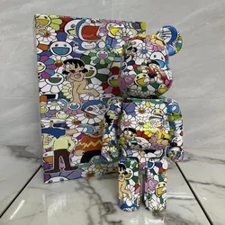 Bearbrick400 brutalny niedźwiedź kolorowe ozdoby lalka miś prezenty