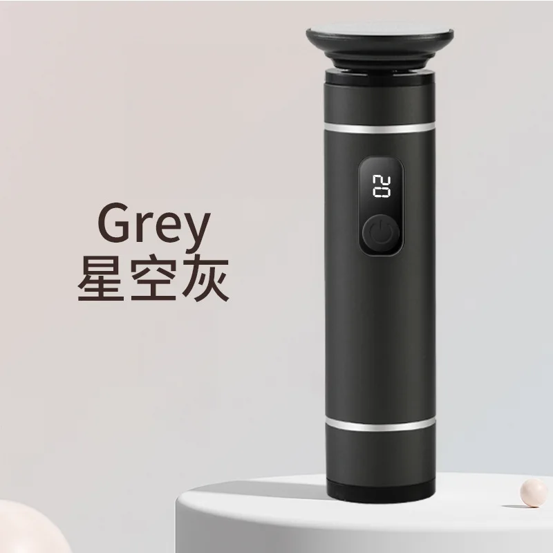 Broyeur de pieds électrique Rechargeable, rasoir Portable à double usage pour le pelage des peaux mortes et l'épilation, outil de soins des pieds