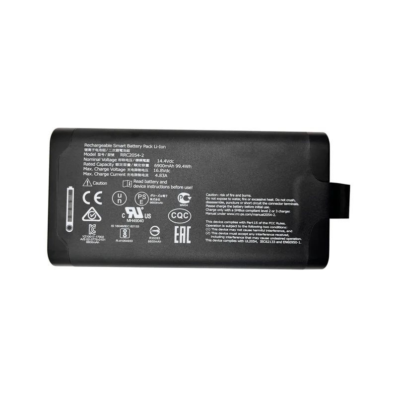 Black RRC2054-2 battery for RRC Elisa 600 Resvent RS300 14.4 V 6900MAH for Electric-driven Ventilator