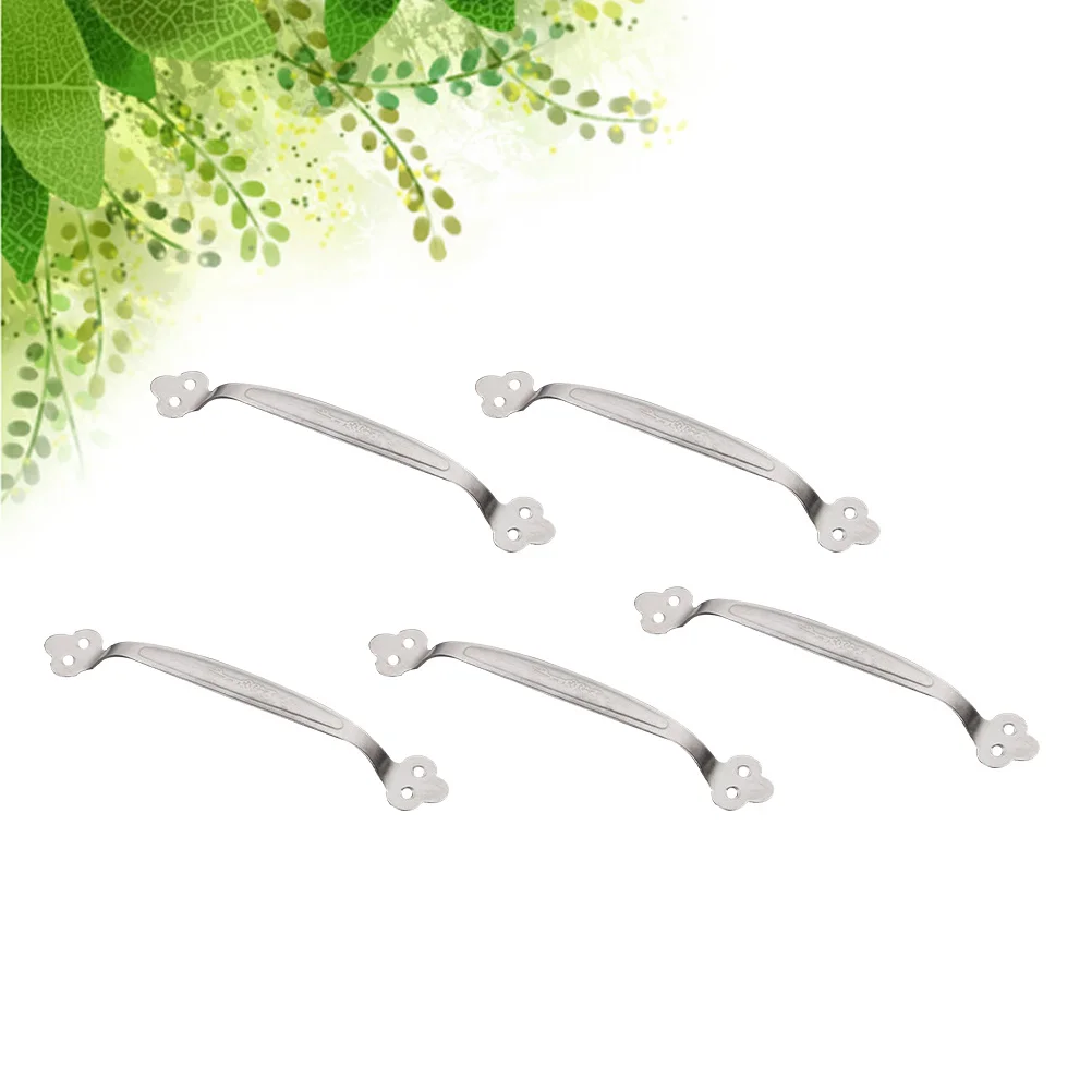 5 قطعة زهر البرقوق مقبض إمساك حمام من الفولاذ المقاوم للصدأ مسند الذراع مكافحة ساكنة الشتاء مريحة 300 كجم دعم درابزين آمن