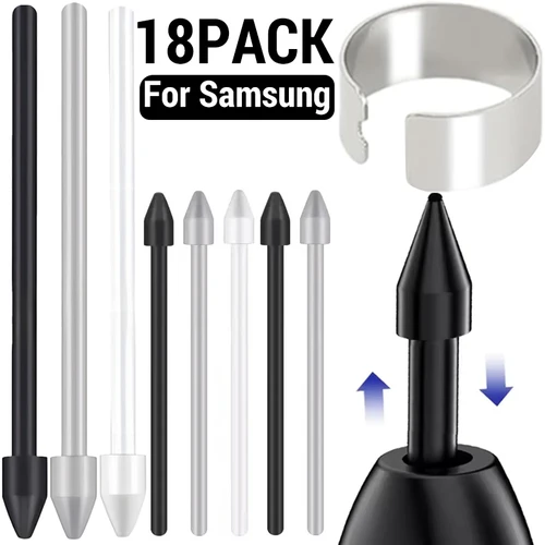Puntas de lápiz de repuesto para tableta, puntas de lápiz táctil para Samsung Galaxy S24 S24Ultra Tab S6 S8 S9U S9FE, punta de repuesto