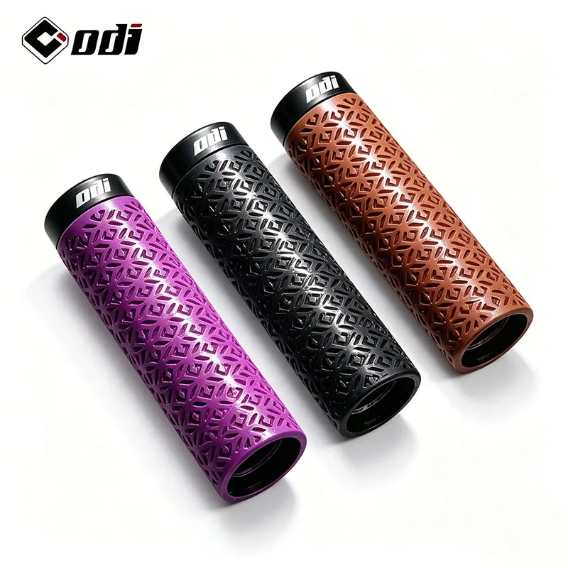 

ODI Mountain Bike Handle Bar Grips Cycling Parts MTB 3D Printed Bicycle Handlebar Grips Anti-Slip Shock-Absorbing