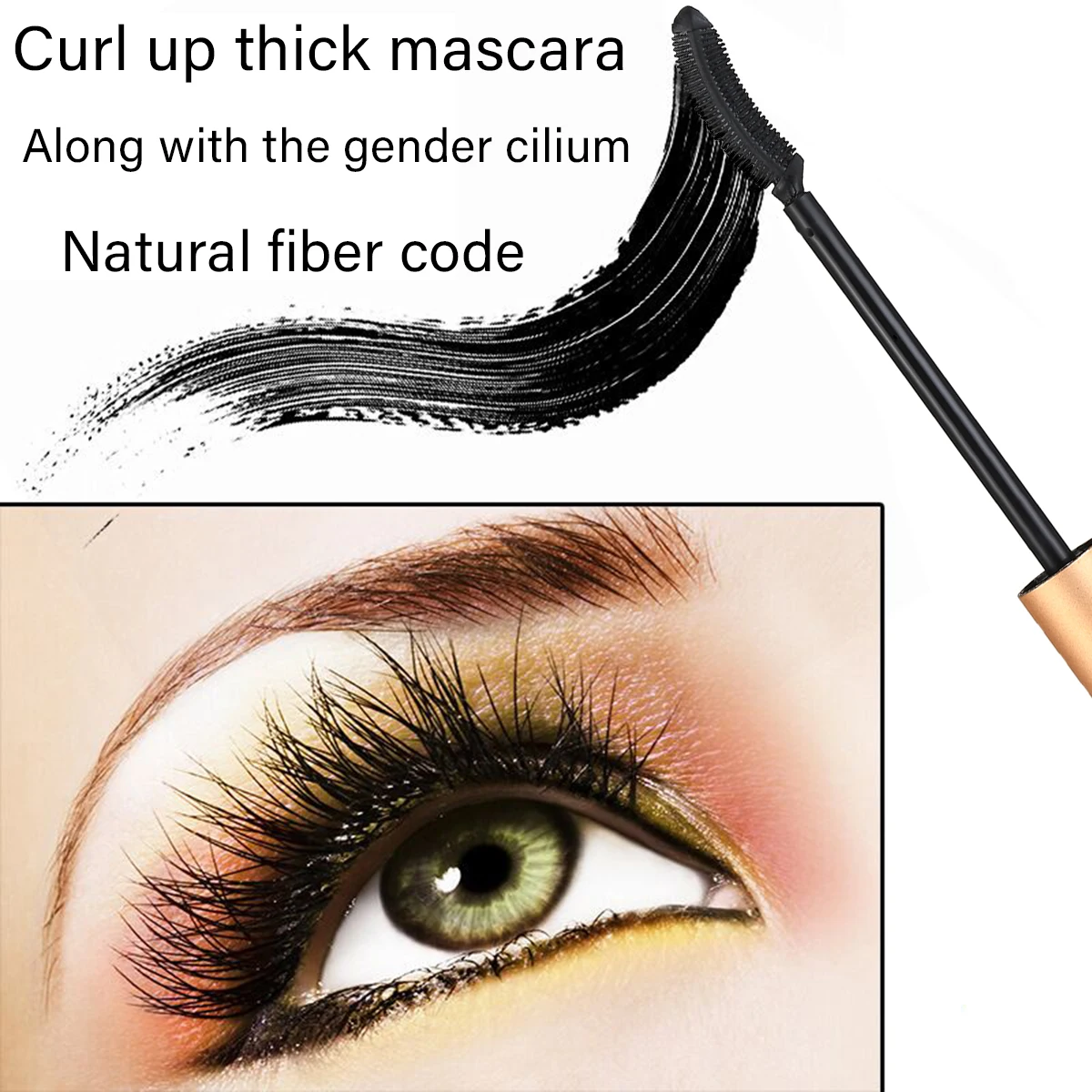 Professional Black Mascara Eyelashes Mascara 4d Silky Eyelashes Lengthening Eyelashes Makeup Waterproof Mascara Eye Cosmetics