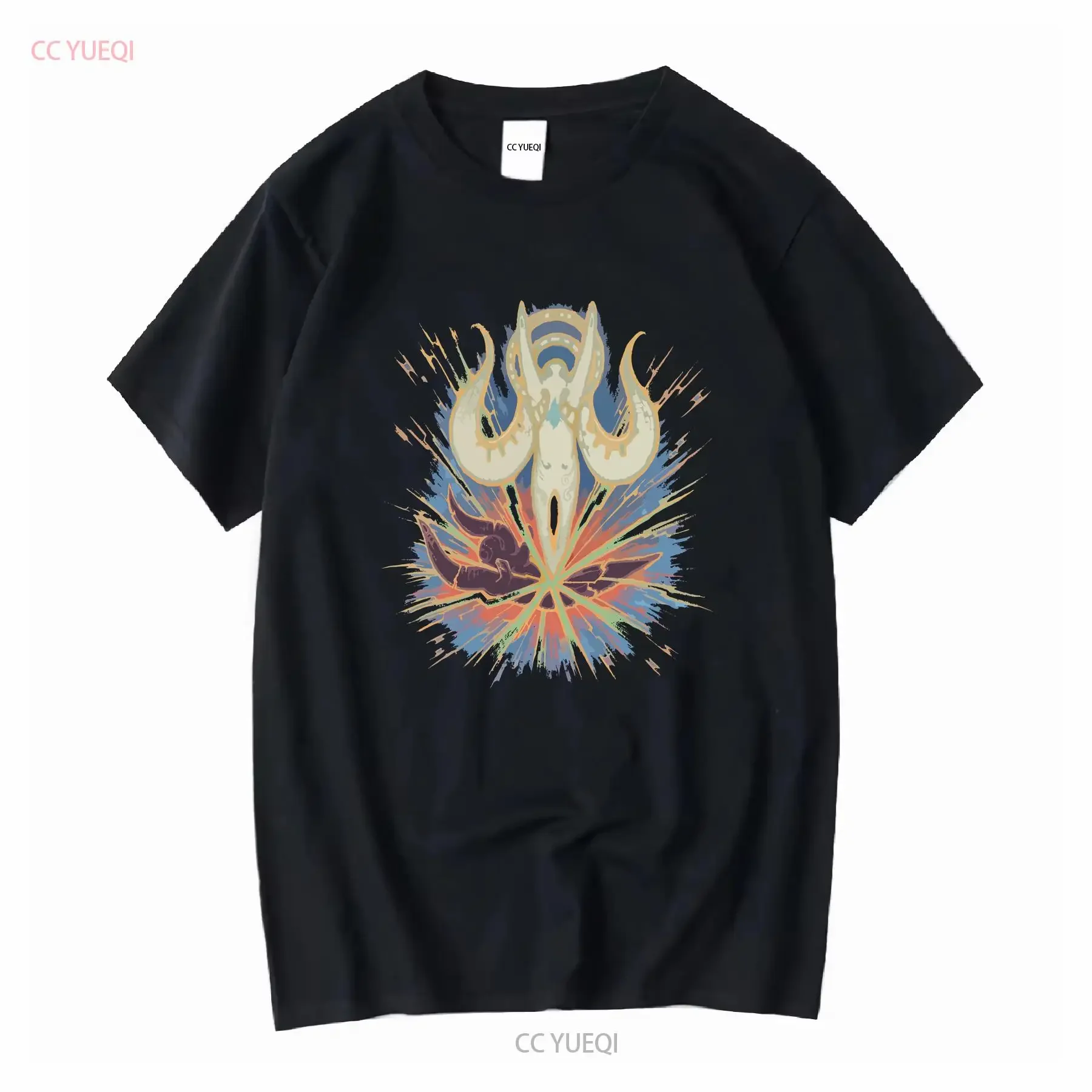 اليابان حجم XL فاينل فانتسي XIV 14 FFXIV تي شيرت Hydaelyn ركلة ساحة Enix خمر غسلها لينة أوم تنوعا للجنسين أنيق #1