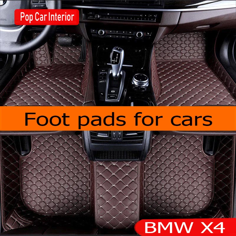 

TPE Car Floor Mat For BMW X4 xDrive20i 28i 35i xDrive35d 30d 20d M40i 2014~2017 Leather Pad LHD Foot Rug Carpet Auto Accessories