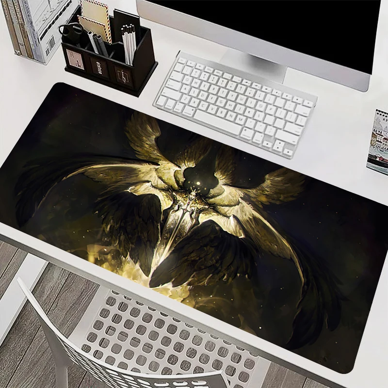 Hot Game Final Fantasy XIV Mouse Pad Office Laptop Gaming Accessories Gamer Cabinet Mousepad PC Anime Black Cool Desk Mat Carpet