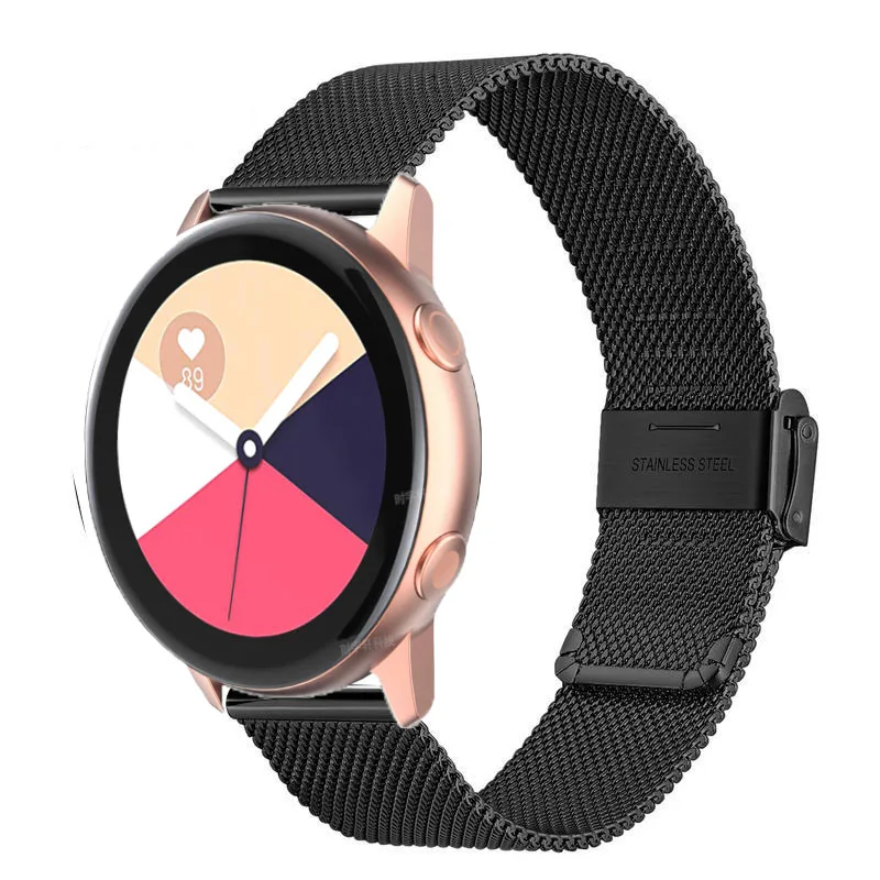 Pour Huawei B5 Talkband B5 Bracelet de montre 18mm Bracelet milanais Bracelet de remplacement Bracelet horloge ceinture accessoires