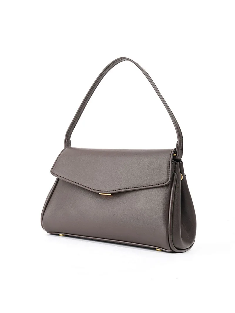 

Элегантная дизайнерская сумка через плечо из высококачественной искусственной кожи для женщин, модная женская сумка-клатч с застежкой, сумка-кроссбоди с клапаном