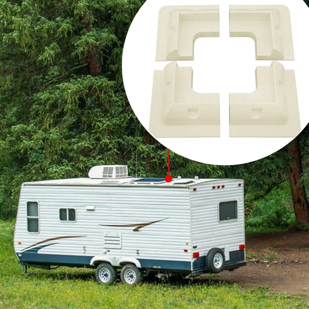 

4pcs Solar Panel Mounting Brackets Durable High Grade Strong Support for RV Van Boats Yachts Flat Roofs Garages Photovoltaic