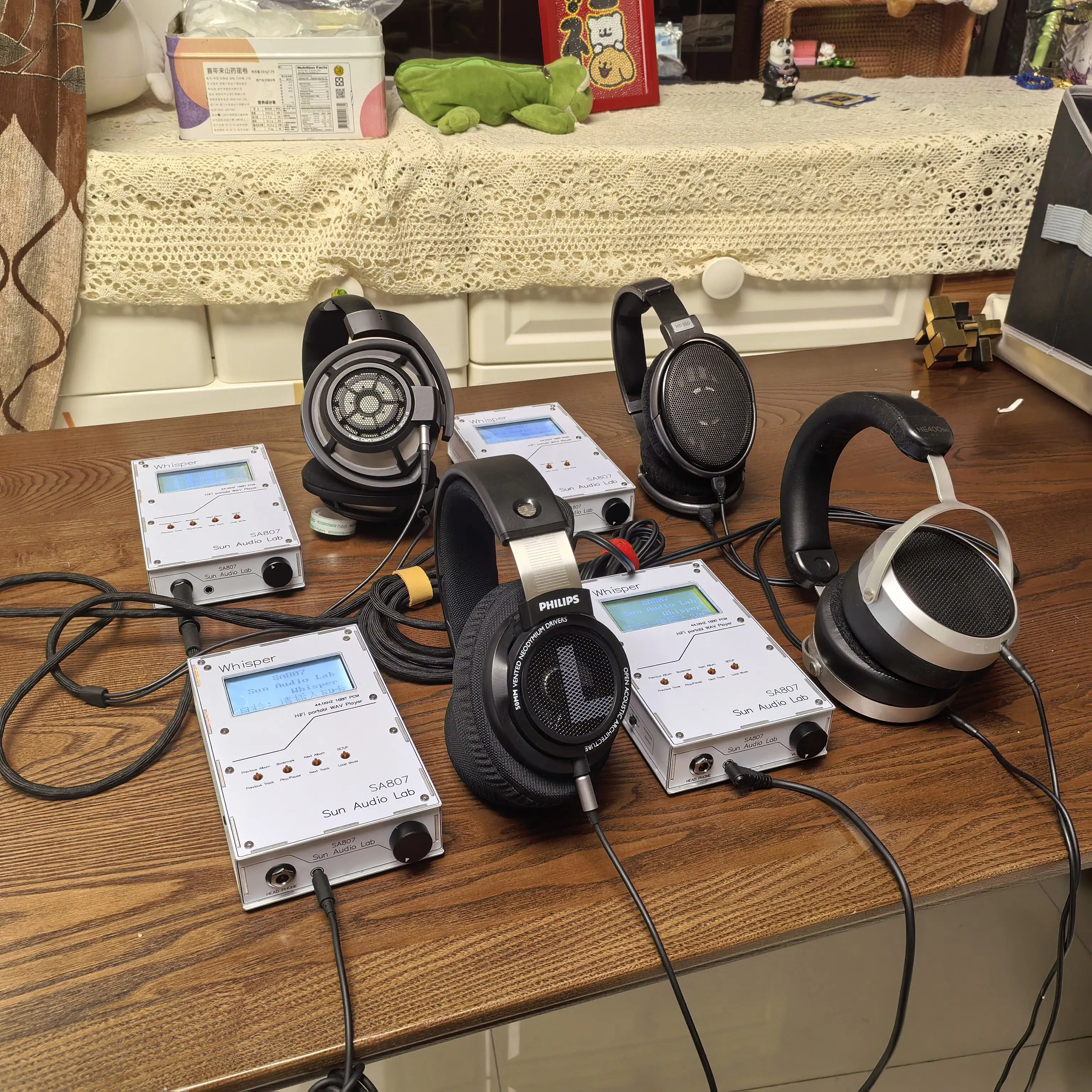 SA807 Portable Turntable DAC Headphone Amp with CS4398 Chip 24Bit 192kHz PCM Coaxial Optical USB IIS Only supported WAV