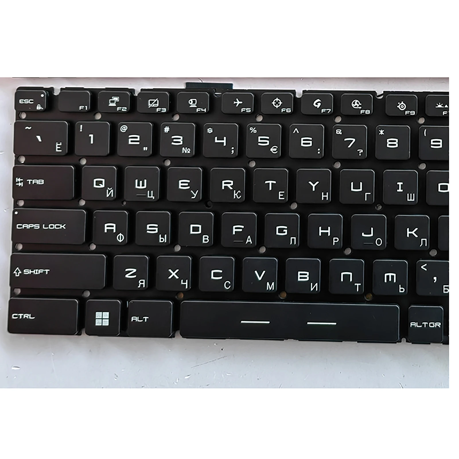 RU Layout for MSI GT76 GP65 GE76 17K4 MS-17K3 GL75 10UG GF75 GS75 GP76 Laptop Keyboard