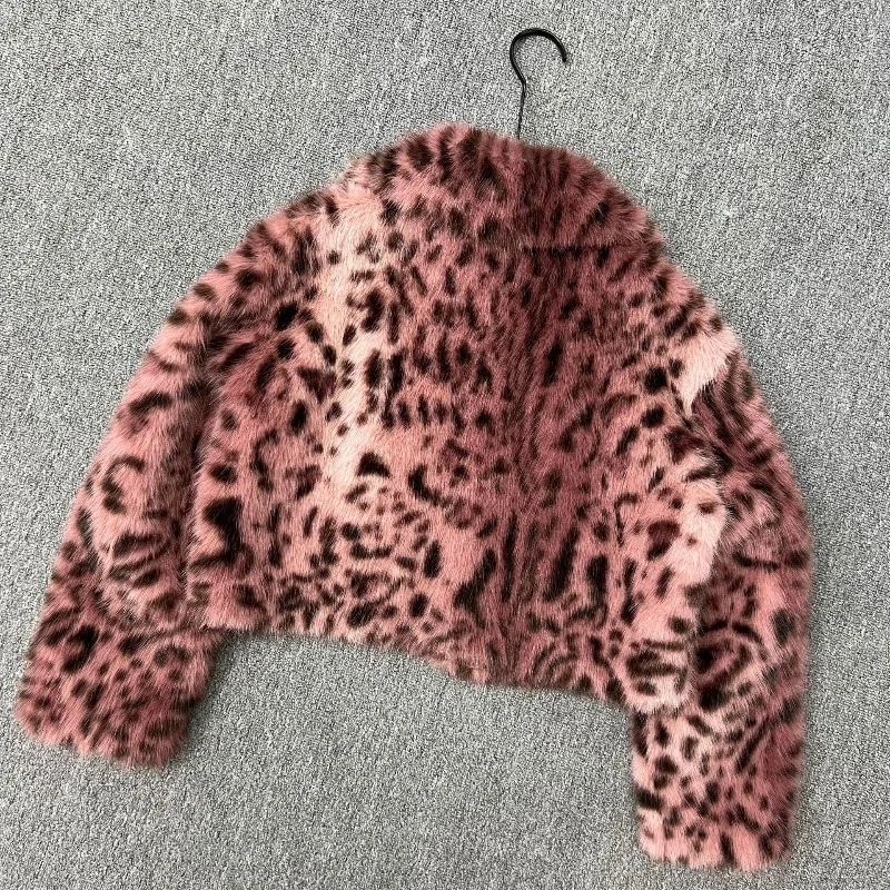 خريف شتاء جديد فو القط نمط معطف الفرو للنساء قصيرة سميكة الدافئة مريحة أنيقة الحد من العمر Jaquetas الإناث