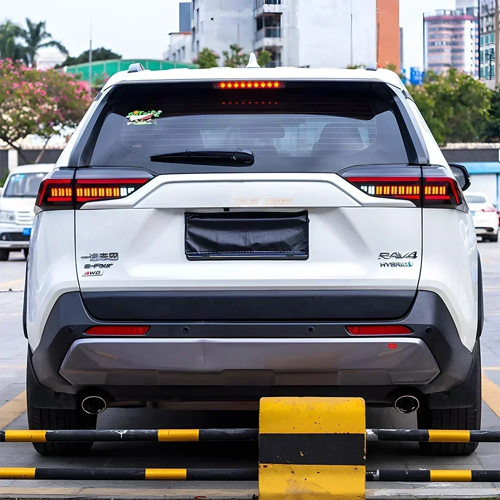 

Auto Rear Back Lamps Accessories For Toyota RAV4 2020-2023 Upgrade LED Dynamic Turn Car Taillights Plug and Play Assembly