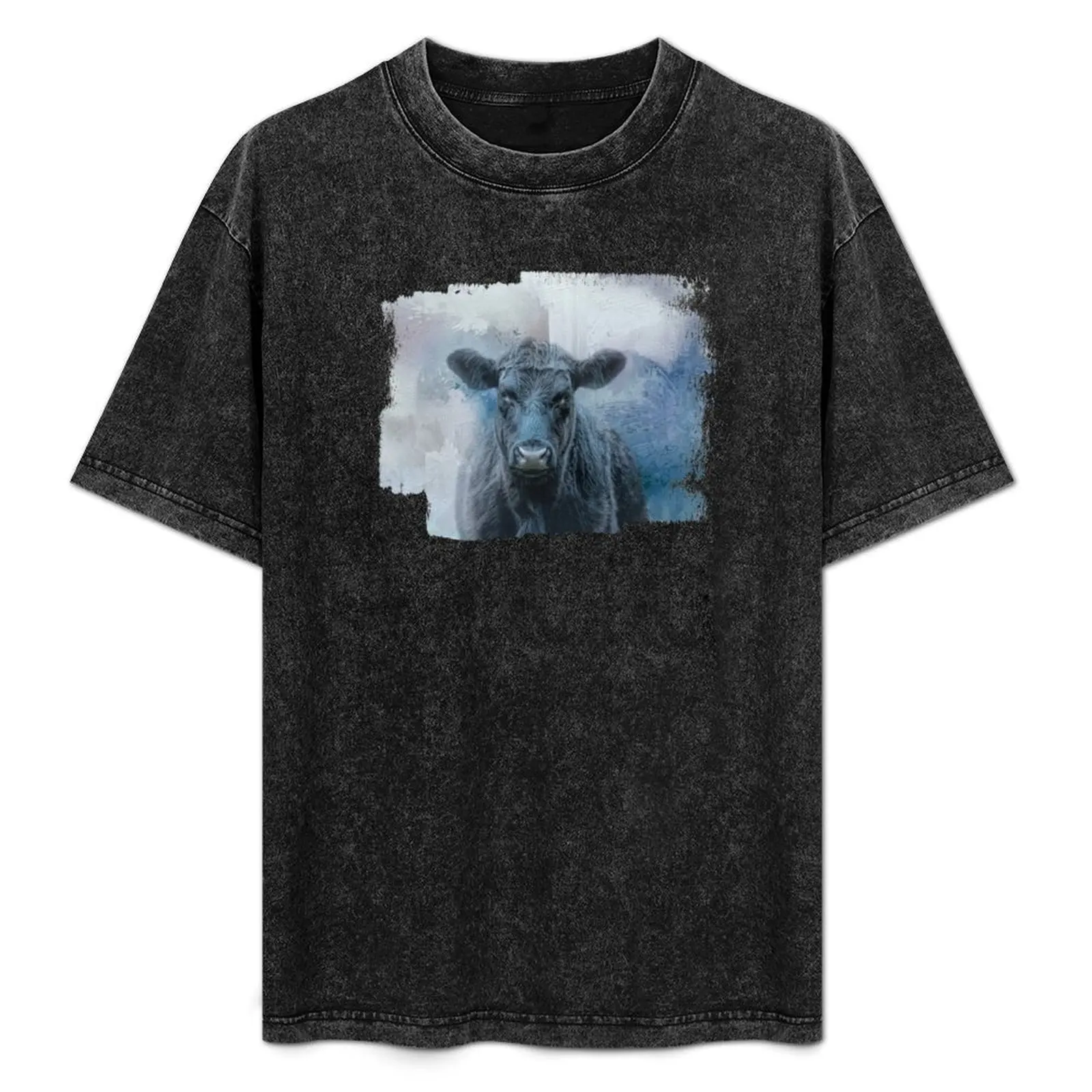 Black Aberdeen Angus One T-Shirt blue lock funny shirt cotton Man t-shirt funny costumes plus size men clothing